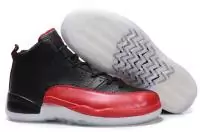 sport air jordan 12 hommes basketball chaussures red noir